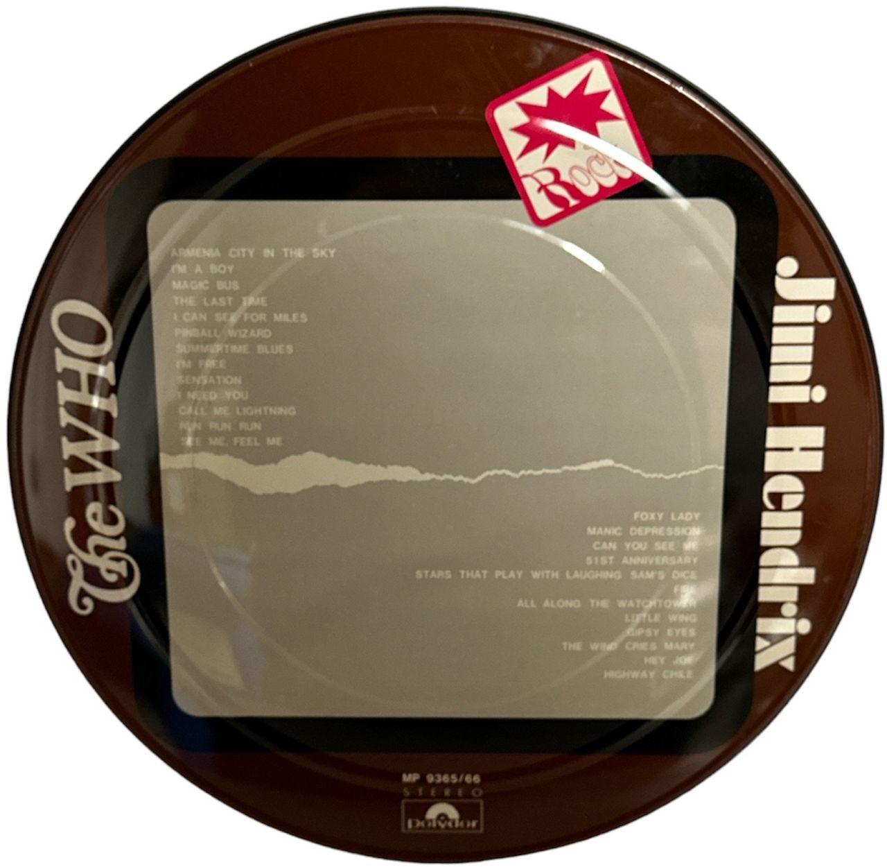 Jimi Hendrix Battle Of The Who & Jimi Hendrix + obi tag Japanese