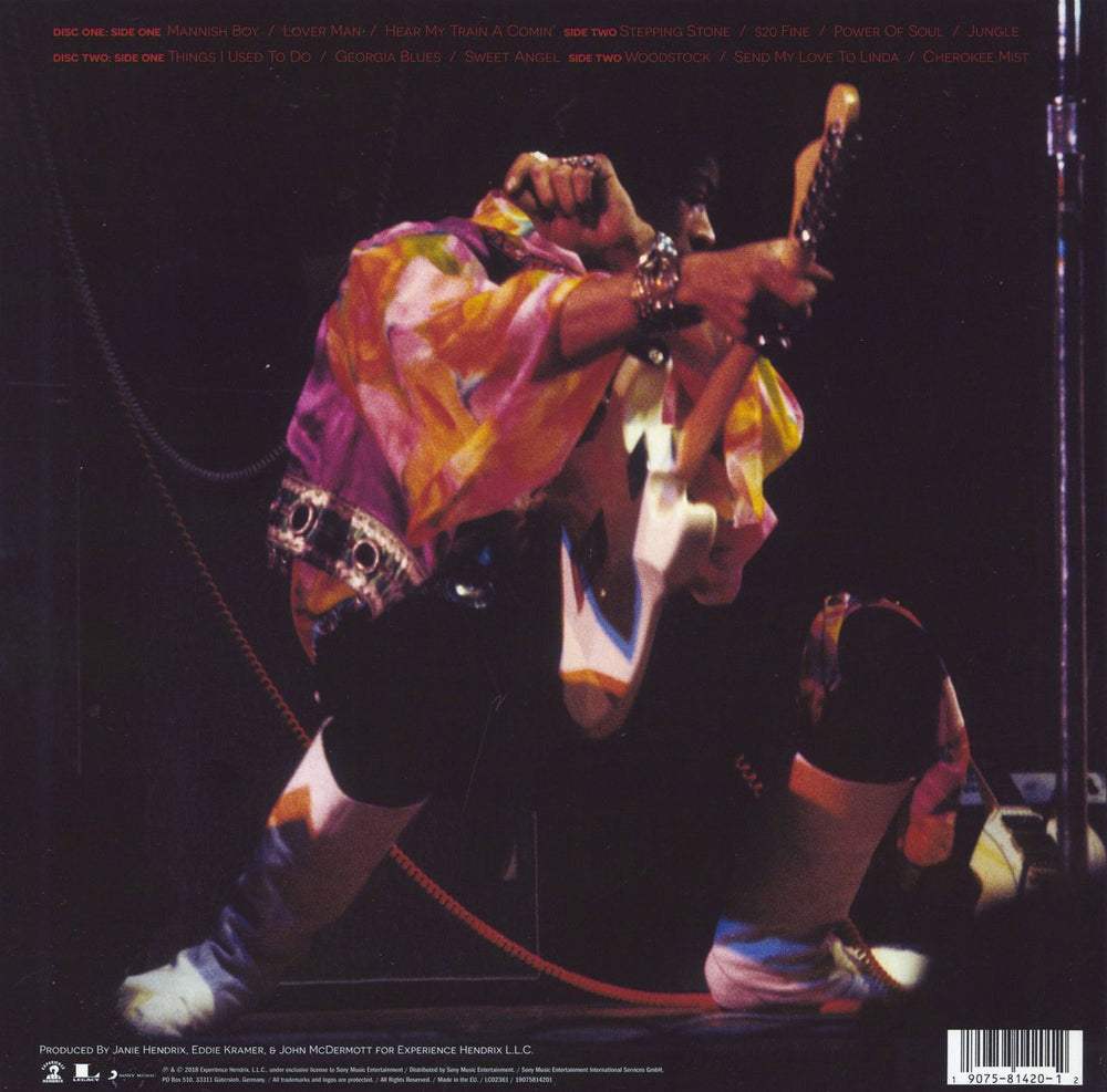 Jimi Hendrix Both Sides Of The Sky - 180gm Vinyl UK 2-LP vinyl record set (Double LP Album) 190758142012