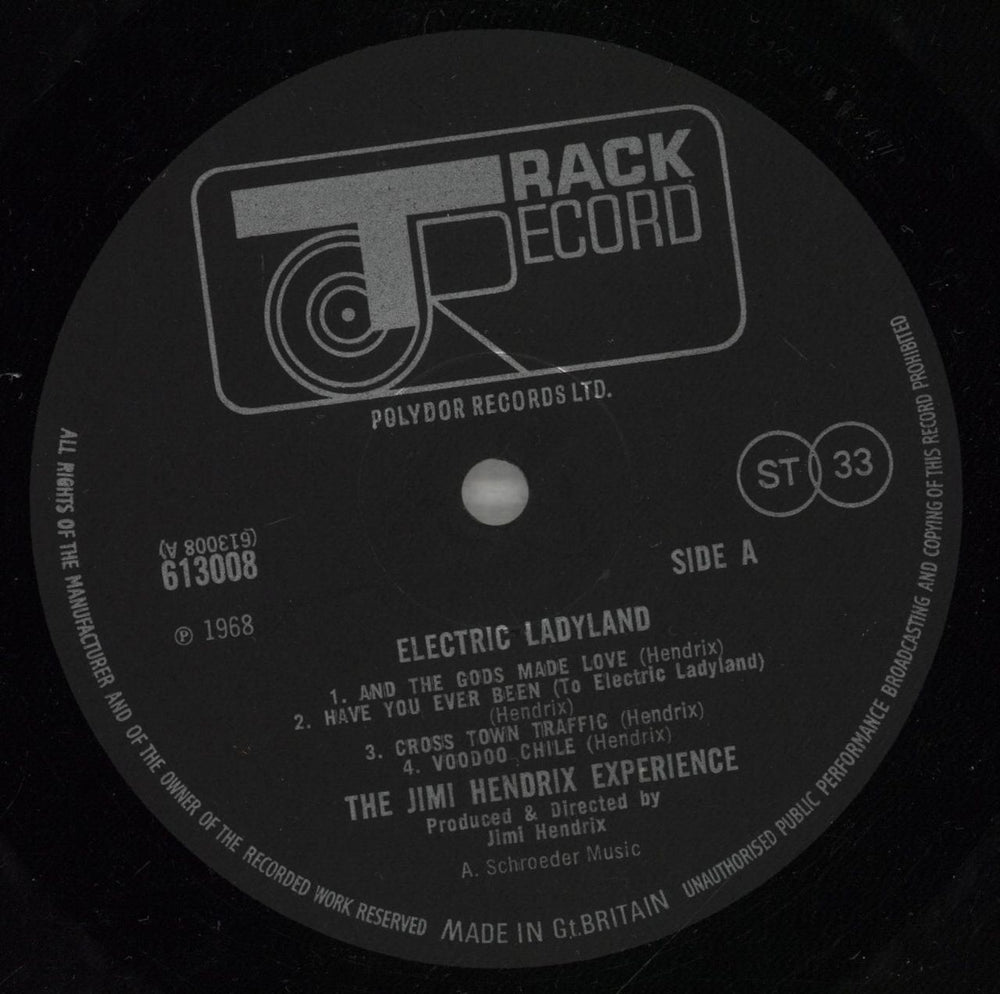 Jimi Hendrix Electric Ladyland - 1st UK 2-LP vinyl record set (Double LP Album) HEN2LEL334645