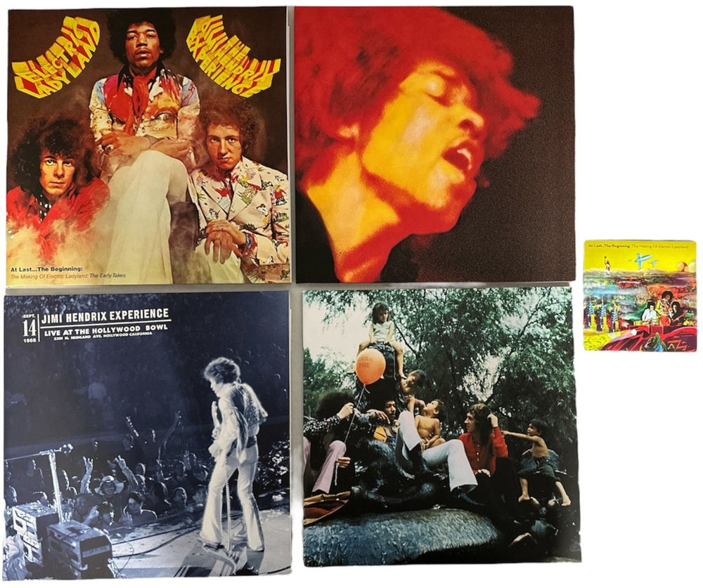 Jimi Hendrix Electric Ladyland - 6LP+1Blu-Ray Deluxe Edition - Hypesticker UK Vinyl Box Set HENVXEL835352