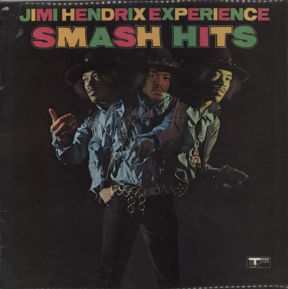 Jimi Hendrix Smash Hits UK vinyl LP album (LP record) 612004