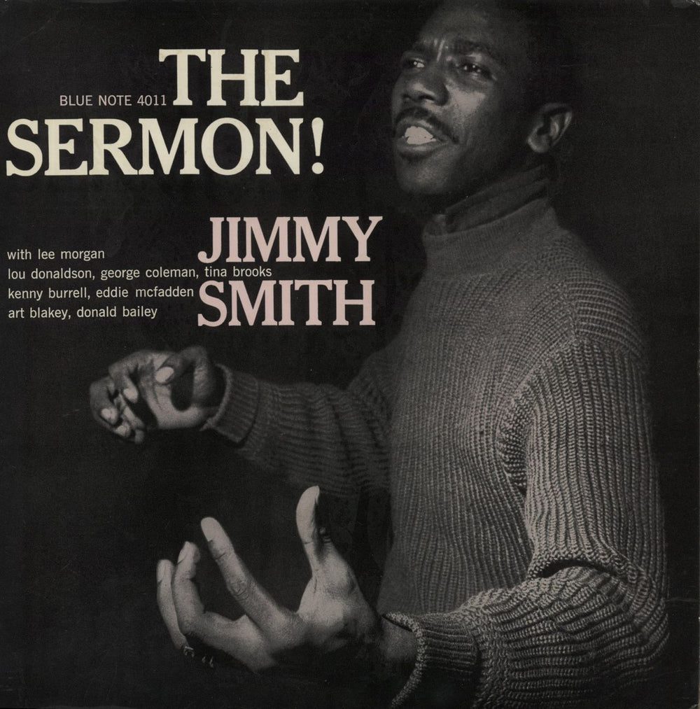 Jimmy Smith (Jazz Organ) The Sermon! US vinyl LP album (LP record) 4011