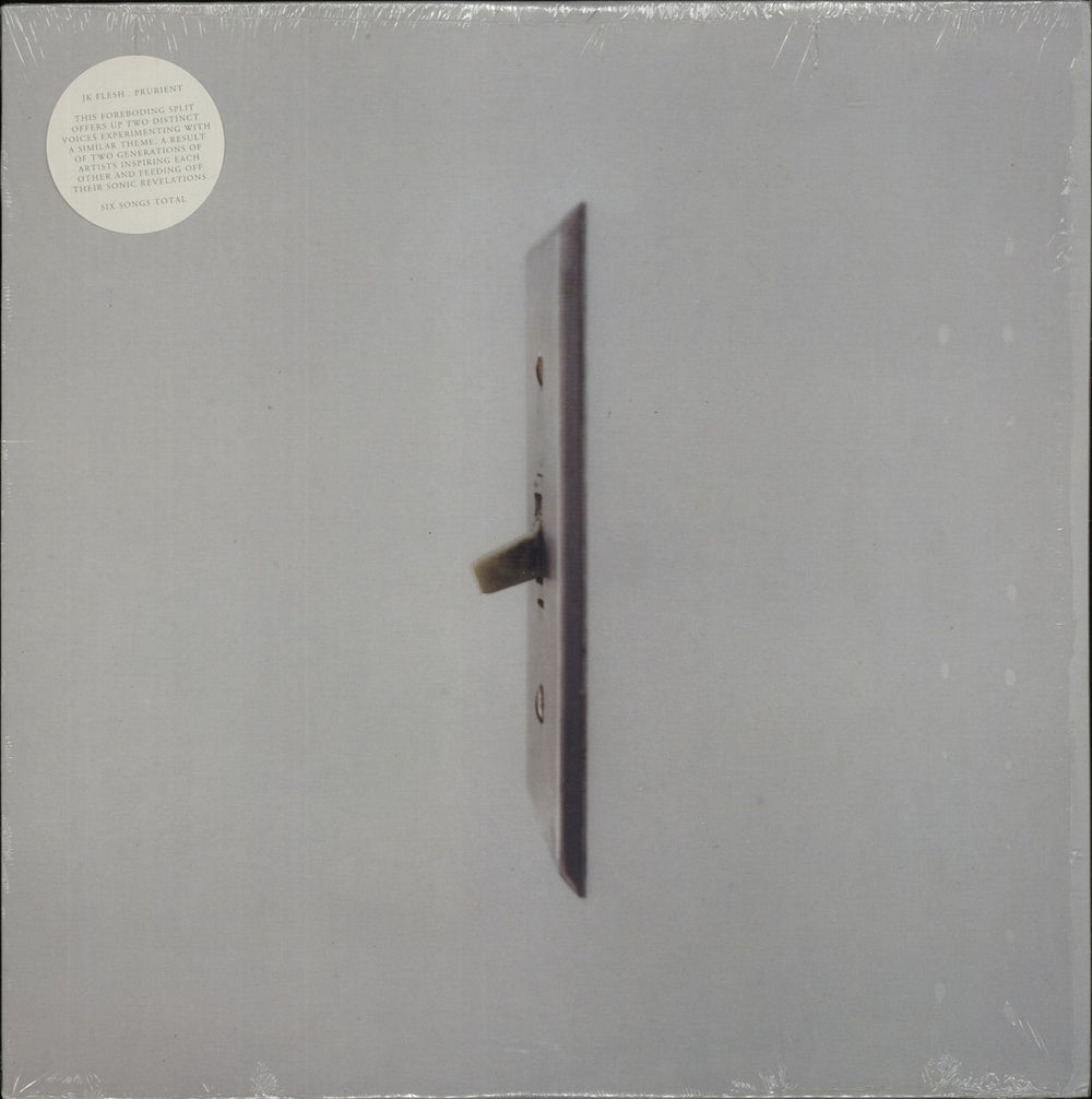 JK Flesh Worship Is The Cleansing Of The Imagination - Grey Vinyl US vinyl LP album (LP record) HHH666-236