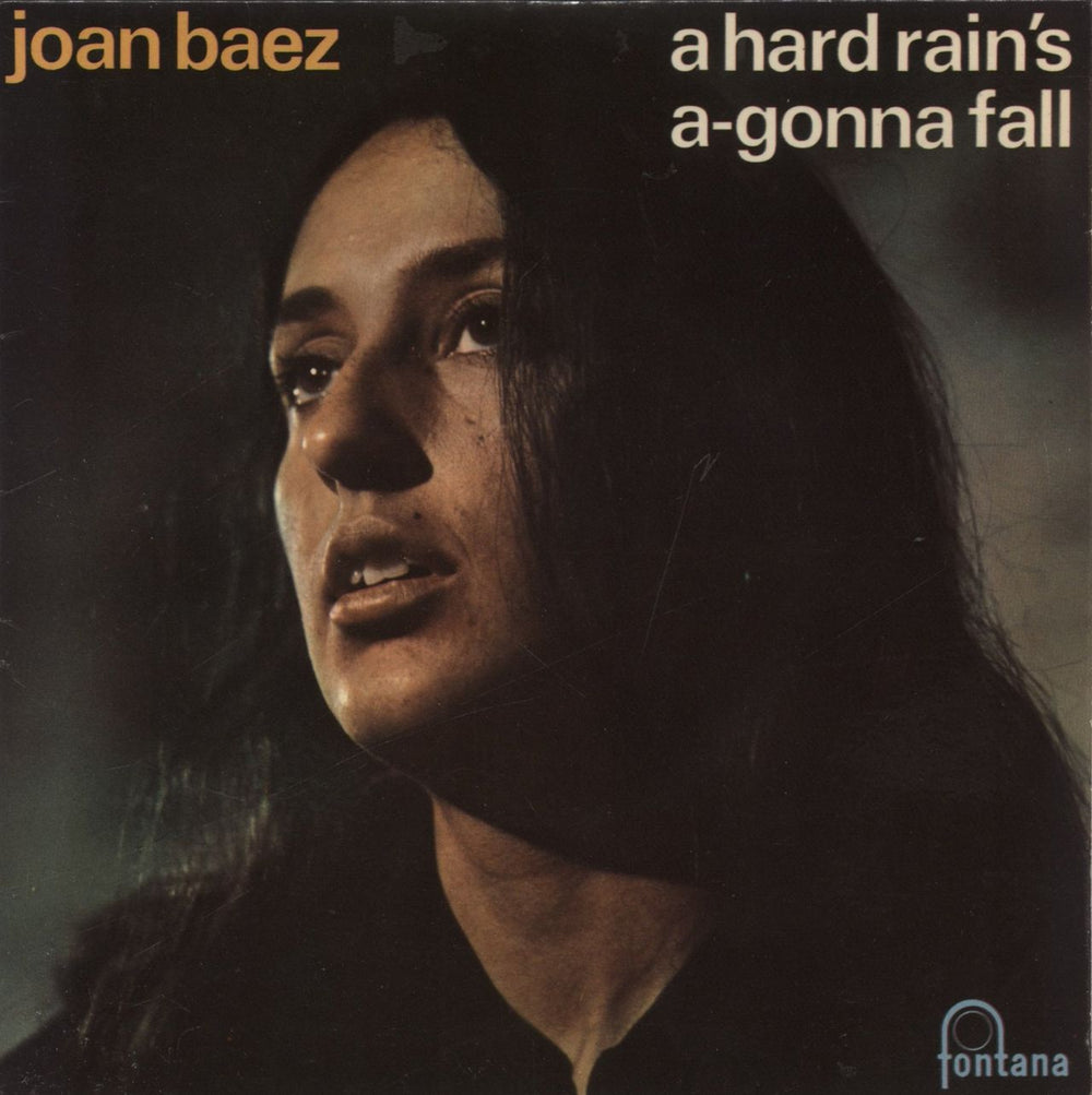 Joan Baez A Hard Rain's A-Gonna Fall EP UK 7" vinyl single (7 inch record / 45) TFE18013