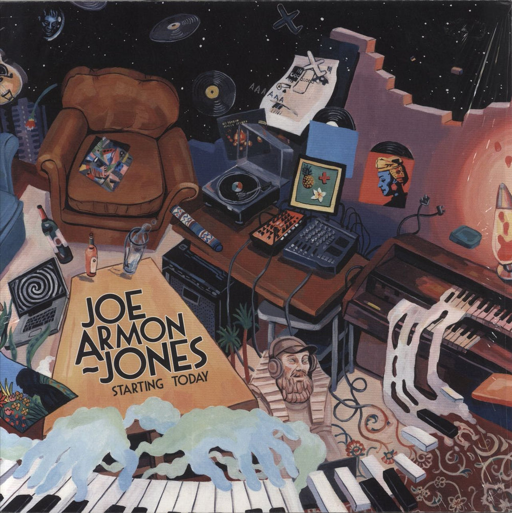 Joe Armon-James  Starting Today - 2nd UK vinyl LP album (LP record) BWOOD0177LPR