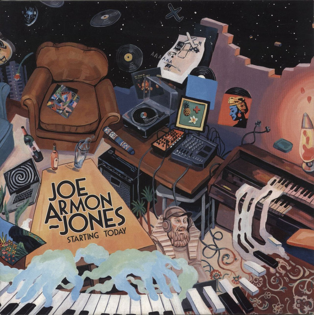 Joe Armon-Jones Starting Today UK vinyl LP album (LP record) BWOOD0177LP
