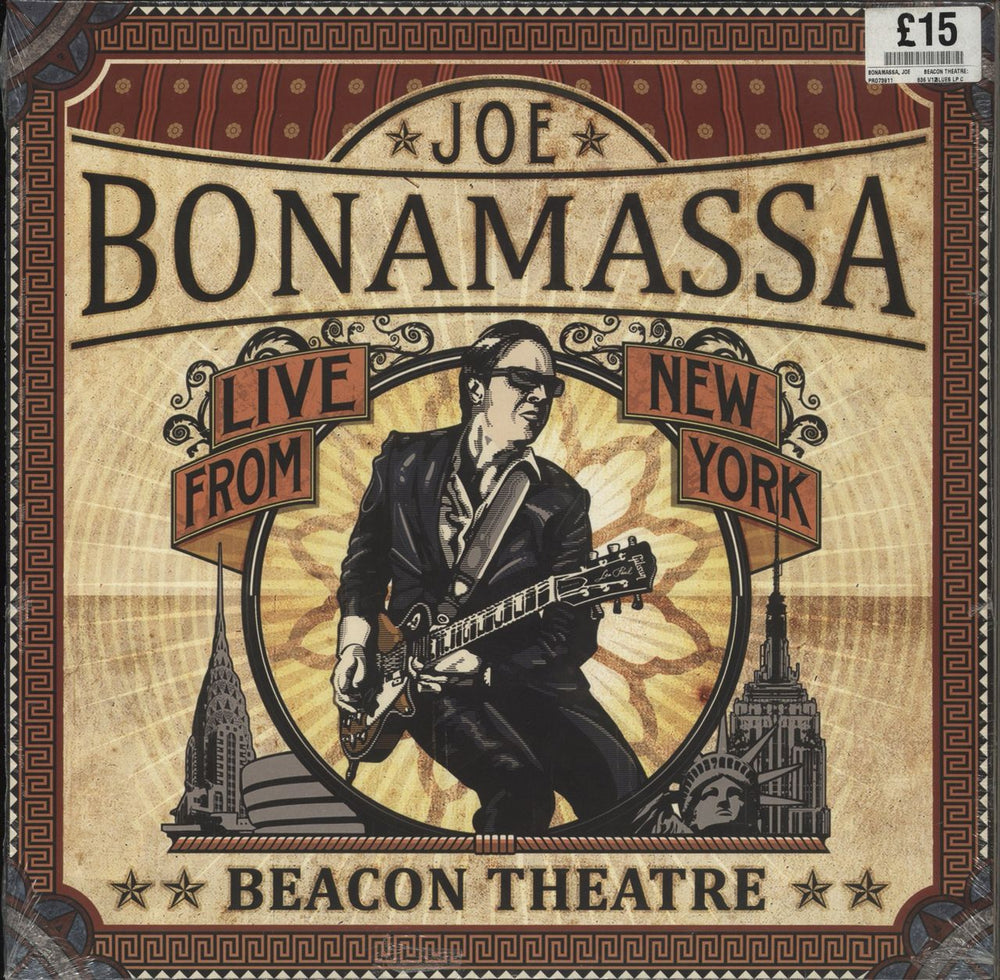 Joe Bonamassa Beacon Theatre: Live From New York - 180gm UK 2-LP vinyl record set (Double LP Album) PRD73911