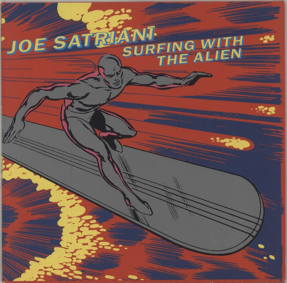 Joe Satriani Surfing With The Alien - 180gram Vinyl UK vinyl LP album (LP record) MOVLP171