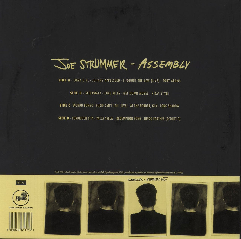 Joe Strummer Assembly - Red Vinyl US 2-LP vinyl record set (Double LP Album) 4050538611717