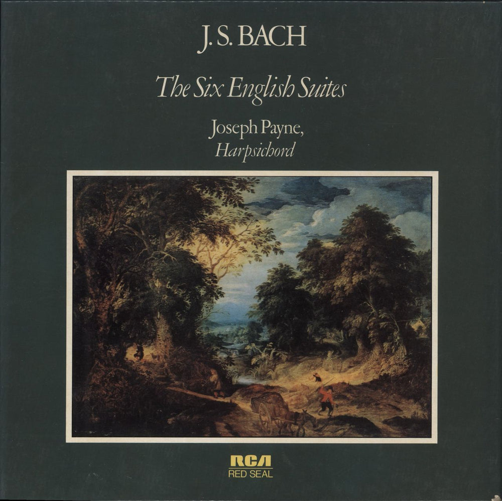 Johann Sebastian Bach Bach: The Six English Suites Italian Vinyl Box Set RL25053(3)