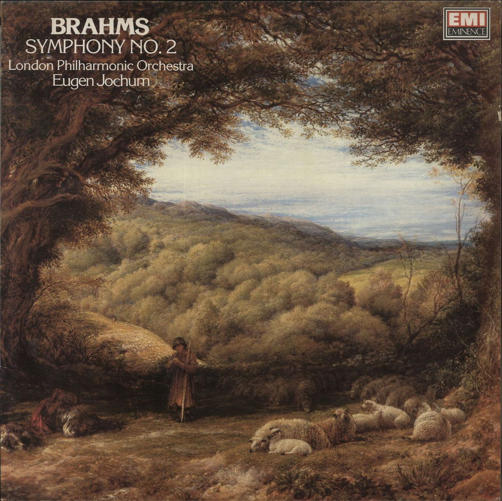 Johannes Brahms Symphony No. 2 in D Major, Op.73 UK vinyl LP album (LP record) EMX4120241
