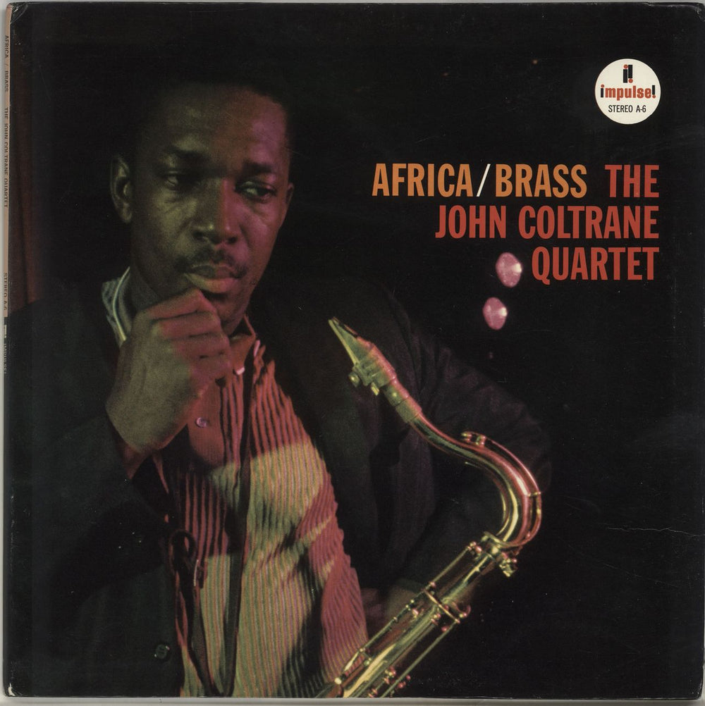 John Coltrane Africa/Brass US vinyl LP album (LP record) A-6