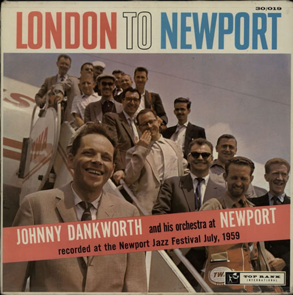 John Dankworth London To Newport UK vinyl LP album (LP record) 30/019