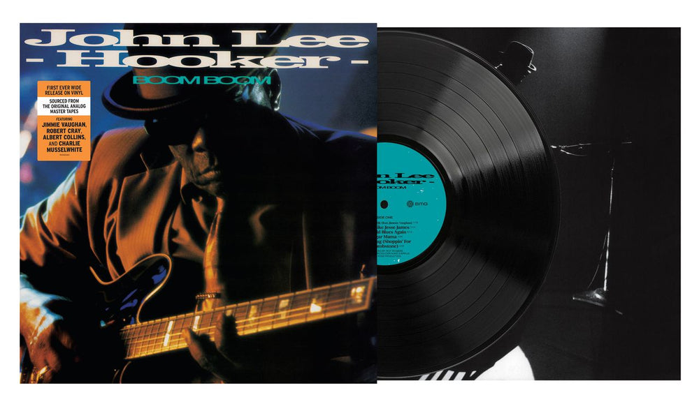 John Lee Hooker Boom Boom - Black Vinyl - Sealed UK vinyl LP album (LP record) 964163361