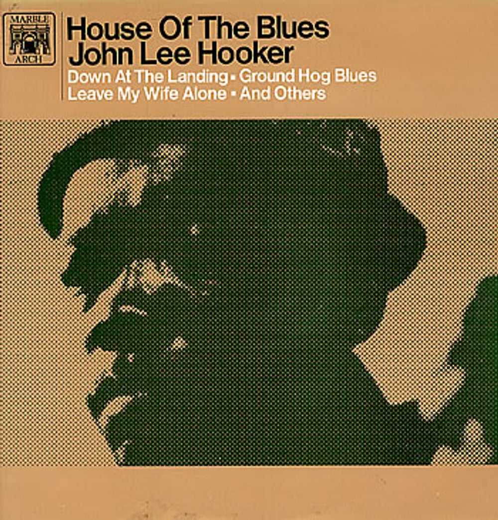 John Lee Hooker House Of The Blues UK vinyl LP album (LP record) MAL663