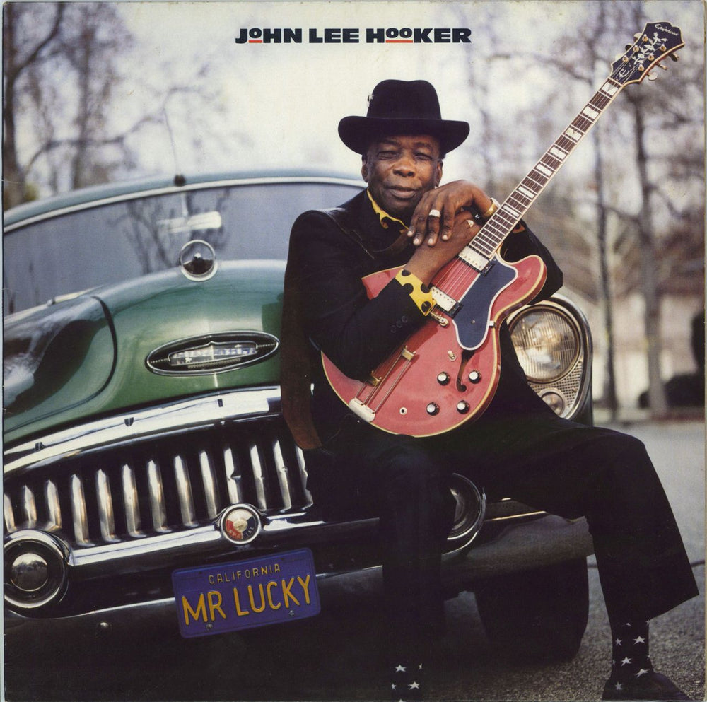 John Lee Hooker Mr Lucky - EX UK vinyl LP album (LP record) ORELP519