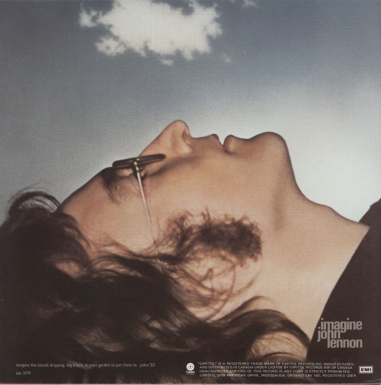 John Lennon Imagine Canadian Vinyl LP — RareVinyl.com