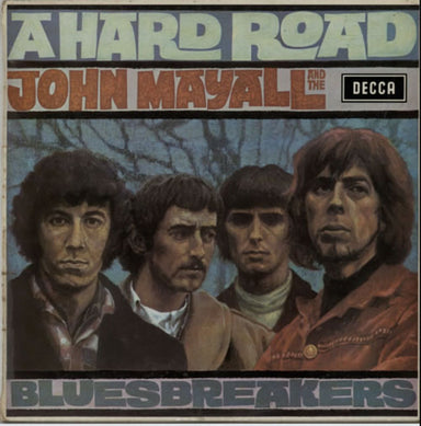 John Mayall A Hard Road - 1st with Die-cut back - EX UK vinyl LP album (LP record) SKL4853