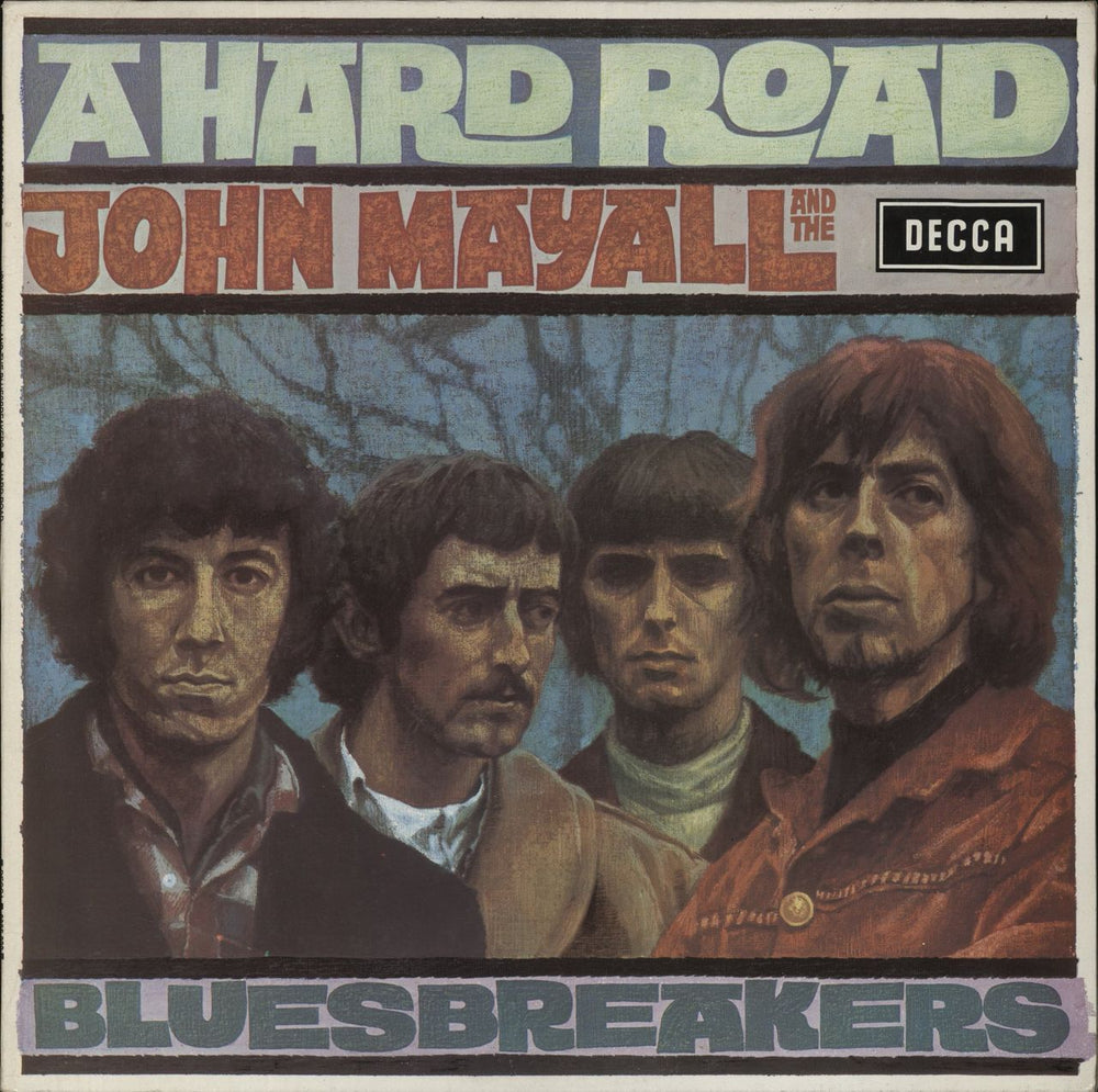 John Mayall A Hard Road Dutch vinyl LP album (LP record) 6635922