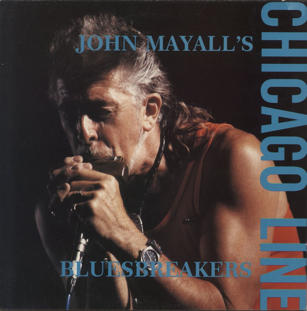 John Mayall Chicago Line UK vinyl LP album (LP record) LIK61