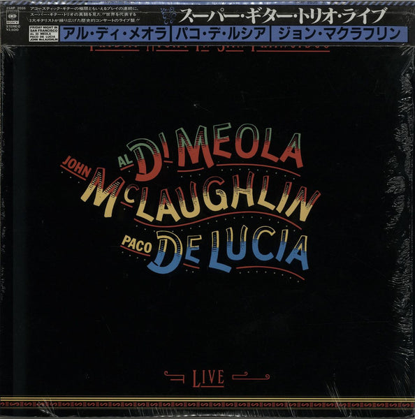 John McLaughlin, Al DiMeola & Paco De Lucia Friday Night In San 