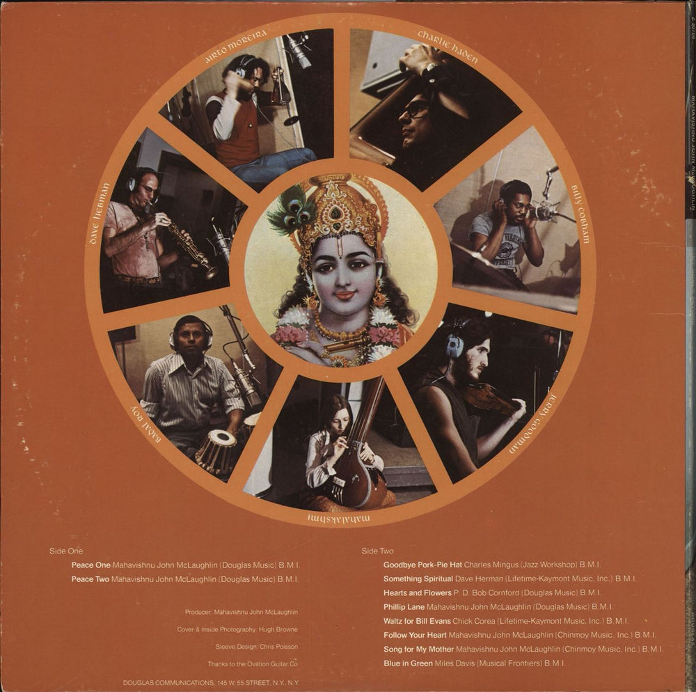 John McLaughlin My Goal's Beyond US vinyl LP album (LP record)