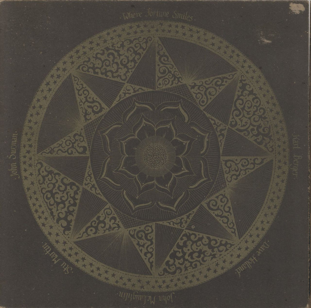 John McLaughlin Where Fortune Smiles - Orange Label - VG UK vinyl LP album (LP record) DNLS3018