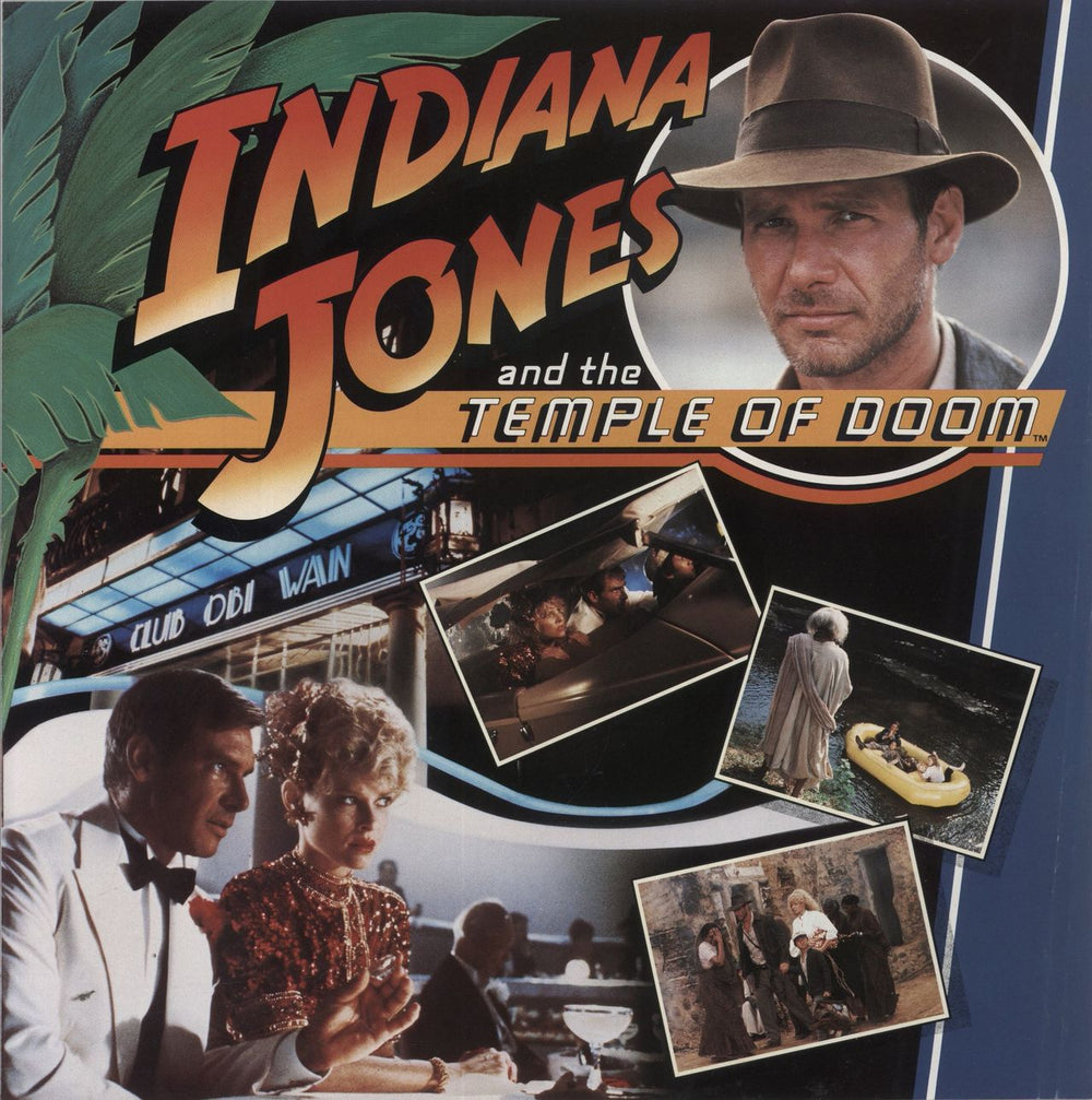 John Williams (Composer) Indiana Jones & The Temple Of Doom Japanese vinyl LP album (LP record) 1984