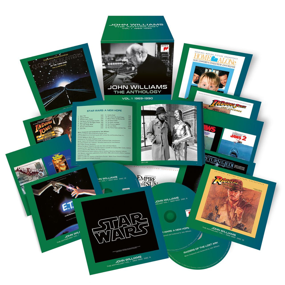 John Williams (Composer) The Anthology Vol. 1 1969-1990 - 22-CD Box Set - Sealed UK CD Album Box Set 198028610124
