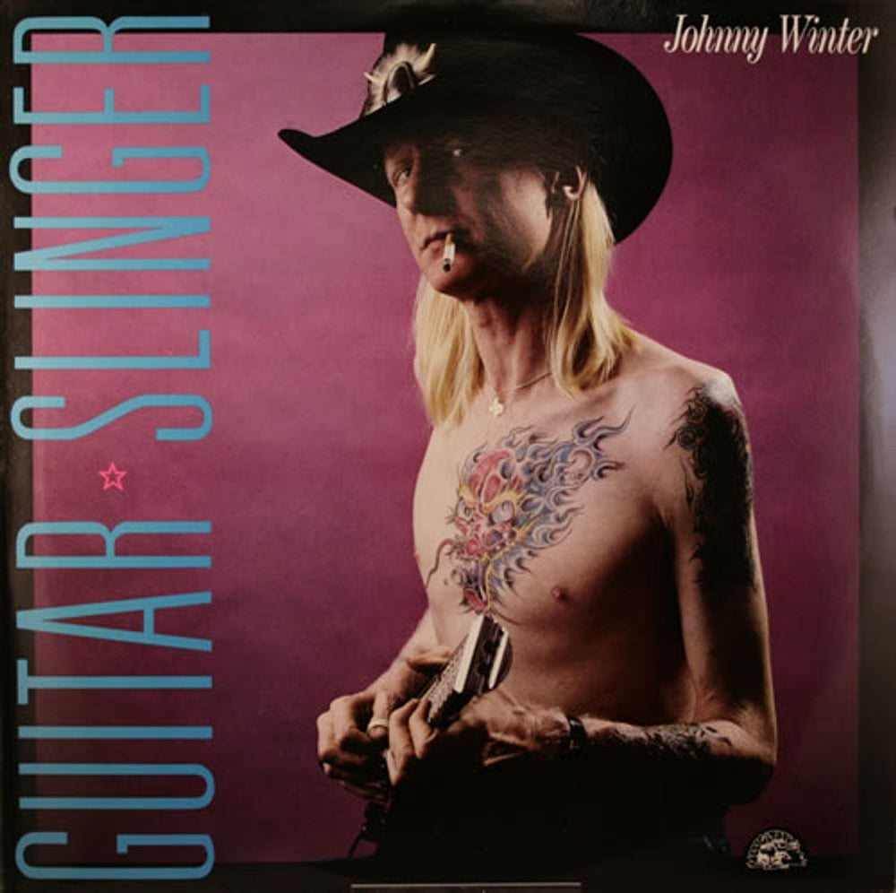 Johnny Winter Guitar Slinger UK vinyl LP album (LP record) SNTF914