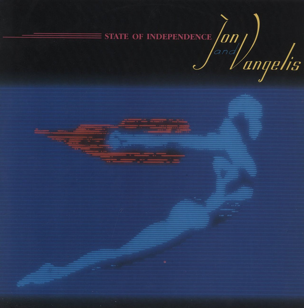 Jon & Vangelis State Of Independence UK 12" vinyl single (12 inch record / Maxi-single) JVX5