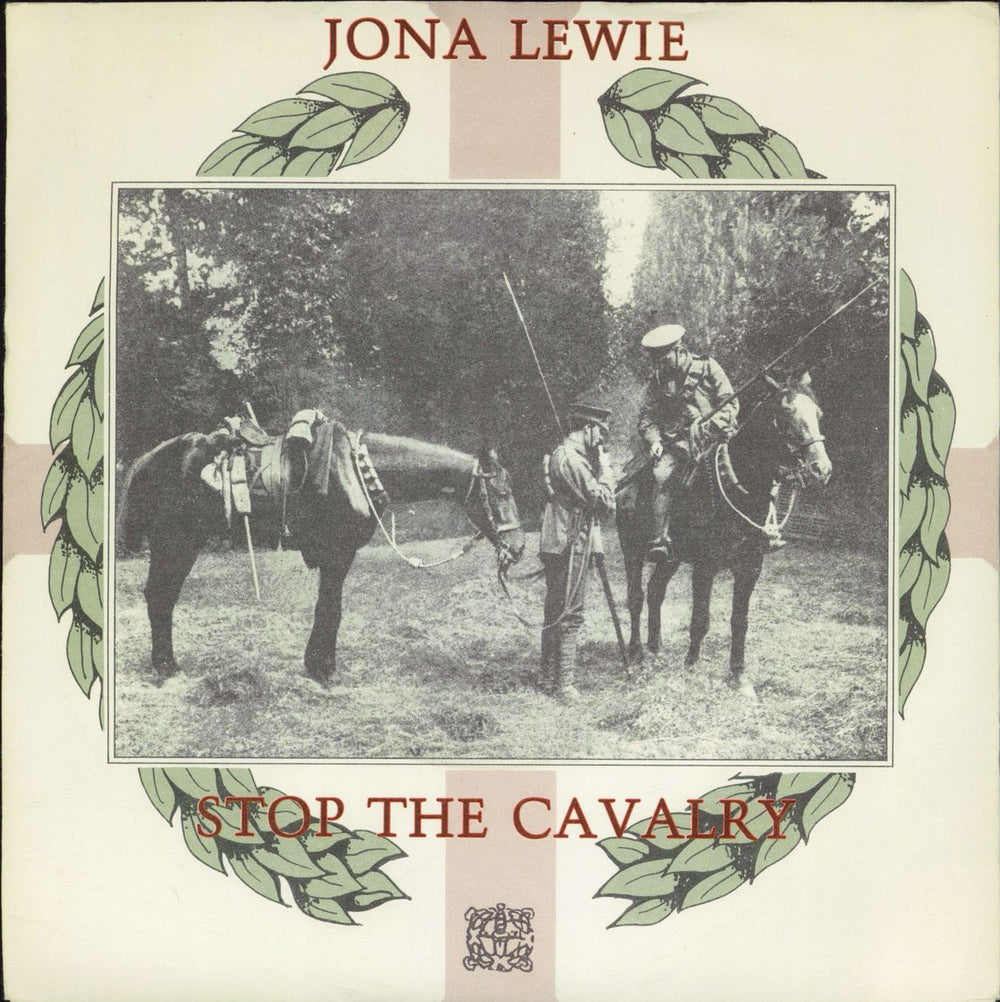 Jona Lewie Stop The Cavalry + Sleeve UK 7" vinyl single (7 inch record / 45) BUY104