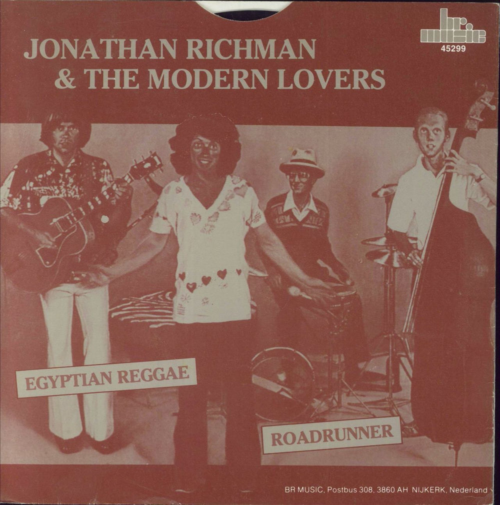 Jonathan Richman & The Modern Lovers Egyptian Reggae Dutch 7" vinyl single (7 inch record / 45)