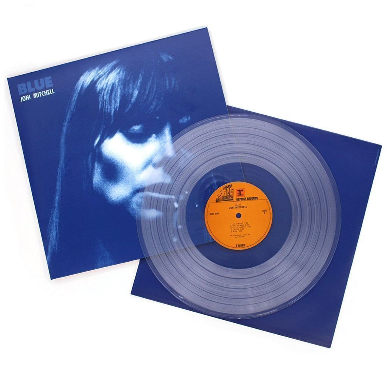 Joni Mitchell Blue - Crystal Clear Vinyl - Remastered - Sealed UK Vinyl LP