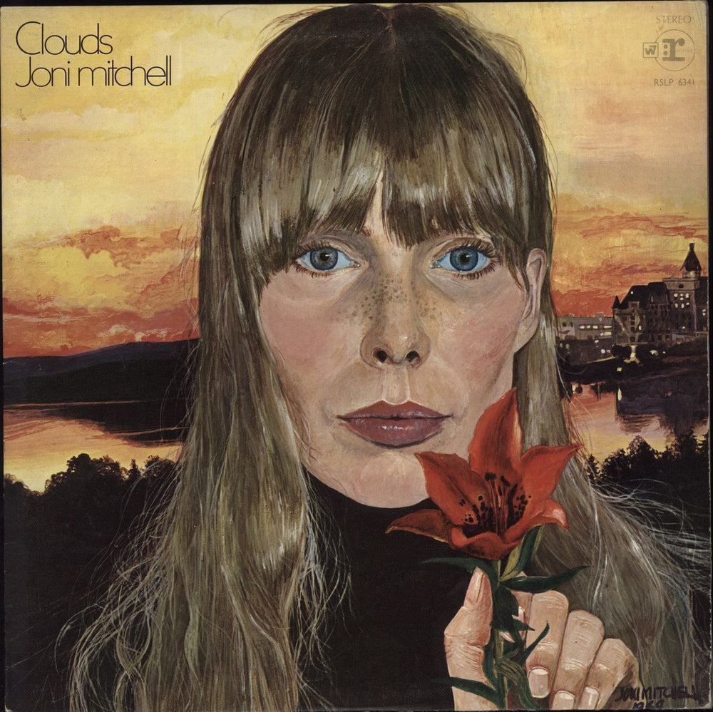 Joni Mitchell Clouds - 2nd UK vinyl LP album (LP record) RSLP6341