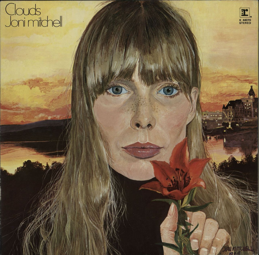 Joni Mitchell Clouds German vinyl LP album (LP record) K44070