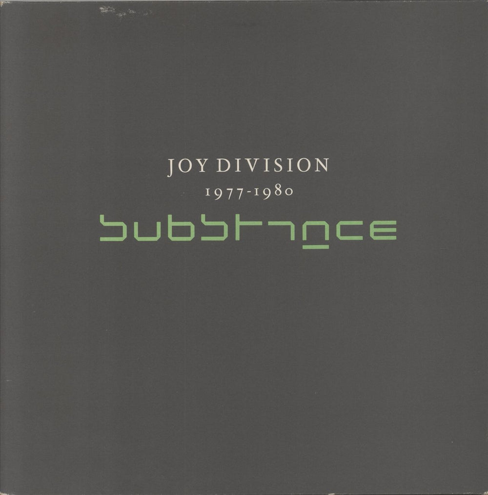 Joy Division Substance 1977-1980 - VG UK vinyl LP album (LP record) FACT250