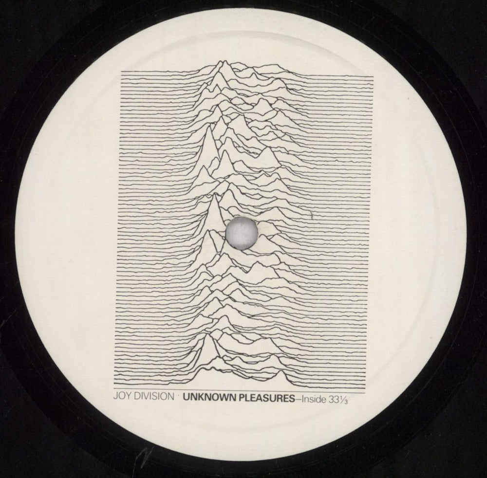 Joy Division Unknown Pleasures - 1st - Black - VG UK vinyl LP album (LP record) JOYLPUN762481