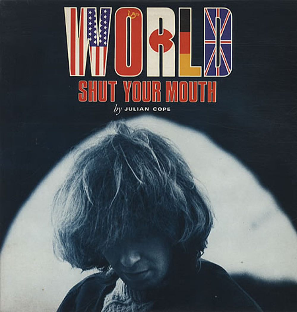 Julian Cope World Shut Your Mouth UK vinyl LP album (LP record) MERL37