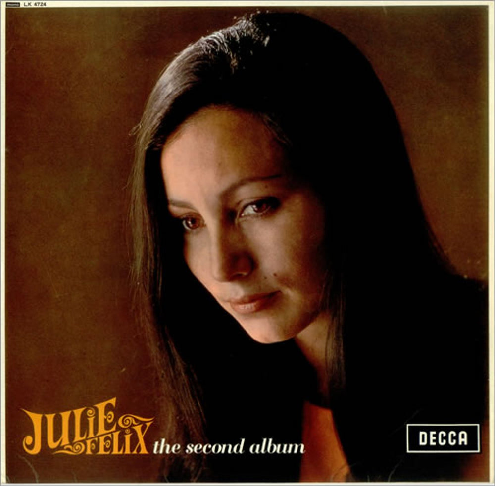 Julie Felix The Second Album UK vinyl LP album (LP record) LK4724