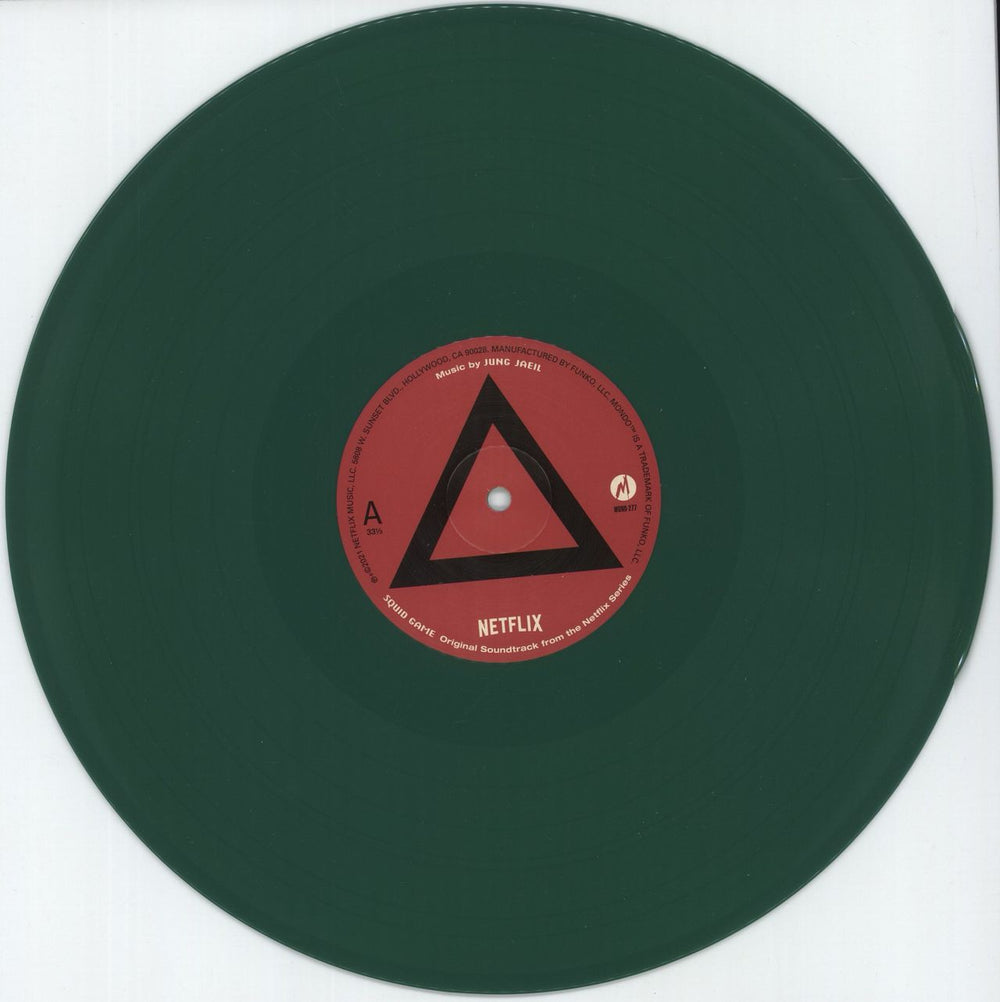 Jung Jaeil Squid Game Original Soundtrack From The Netflix Series - Mondo UK 2-LP vinyl record set (Double LP Album) 9YQ2LSQ875195