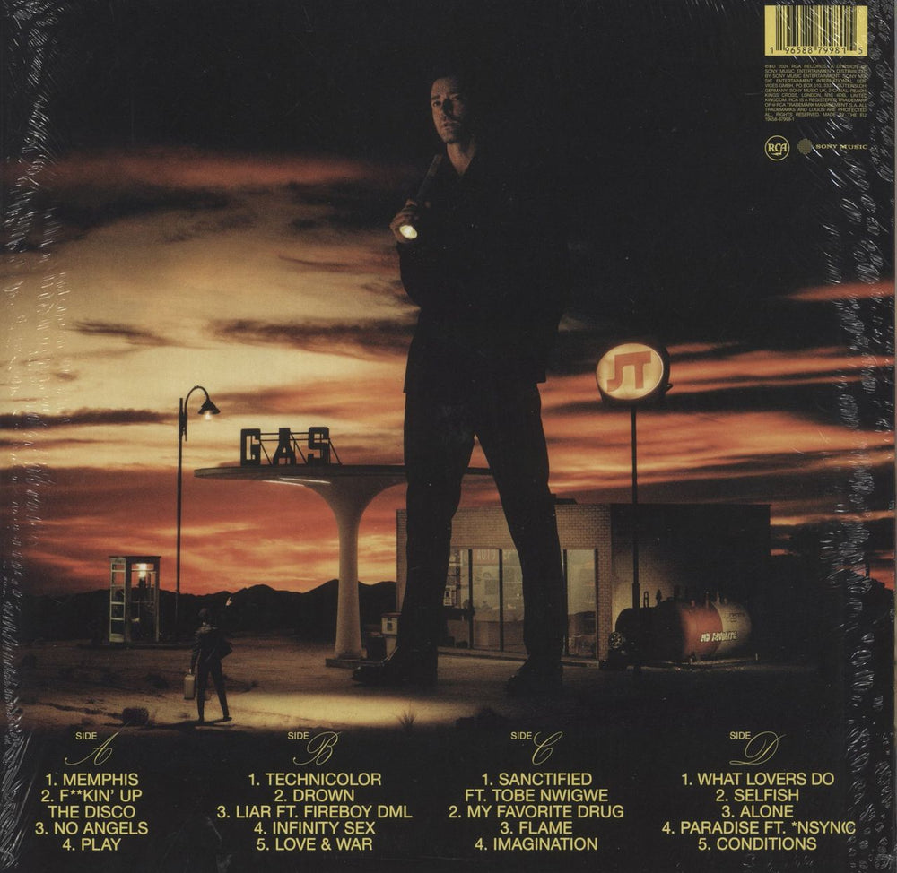 Justin Timberlake Everything I Thought It Was - Black Smoke Vinyl US 2-LP vinyl record set (Double LP Album) 196588799815