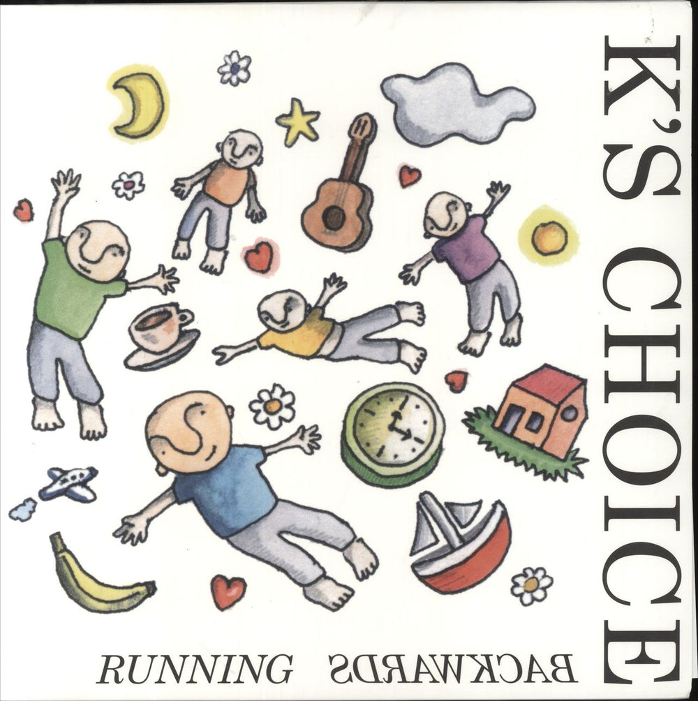 K's Choice Running Backwards Dutch vinyl LP album (LP record) MOVLP2144