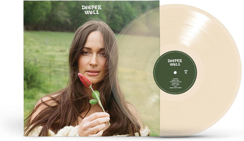 Kacey Musgraves Deeper Well - Transparent Cream Vinyl + Scented Sleeve - Sealed UK vinyl LP album (LP record) 602455847140