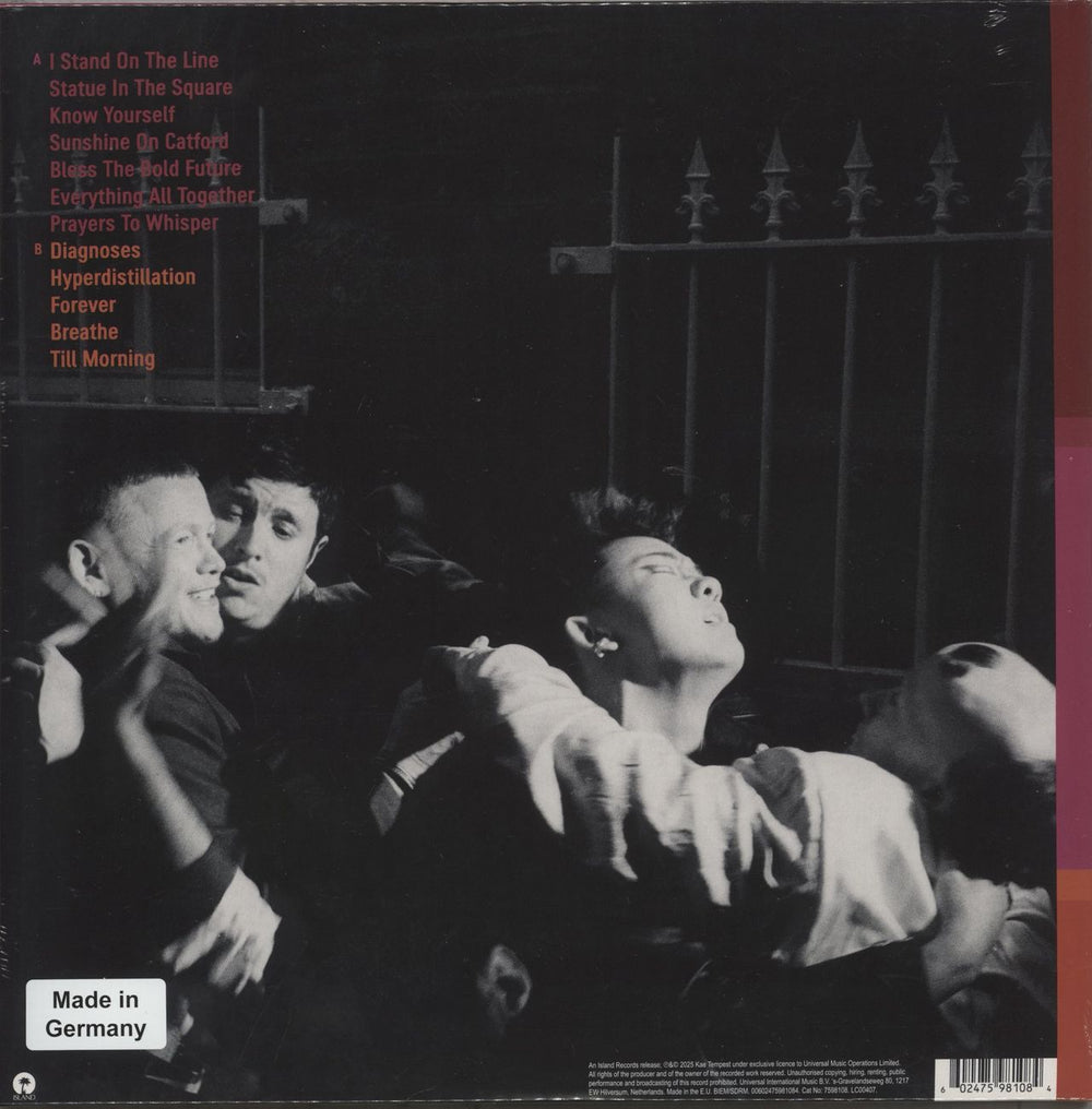 Kae Tempest Self Titled - Sunset Vinyl - Sealed + Autographed Portrait Print UK vinyl LP album (LP record)