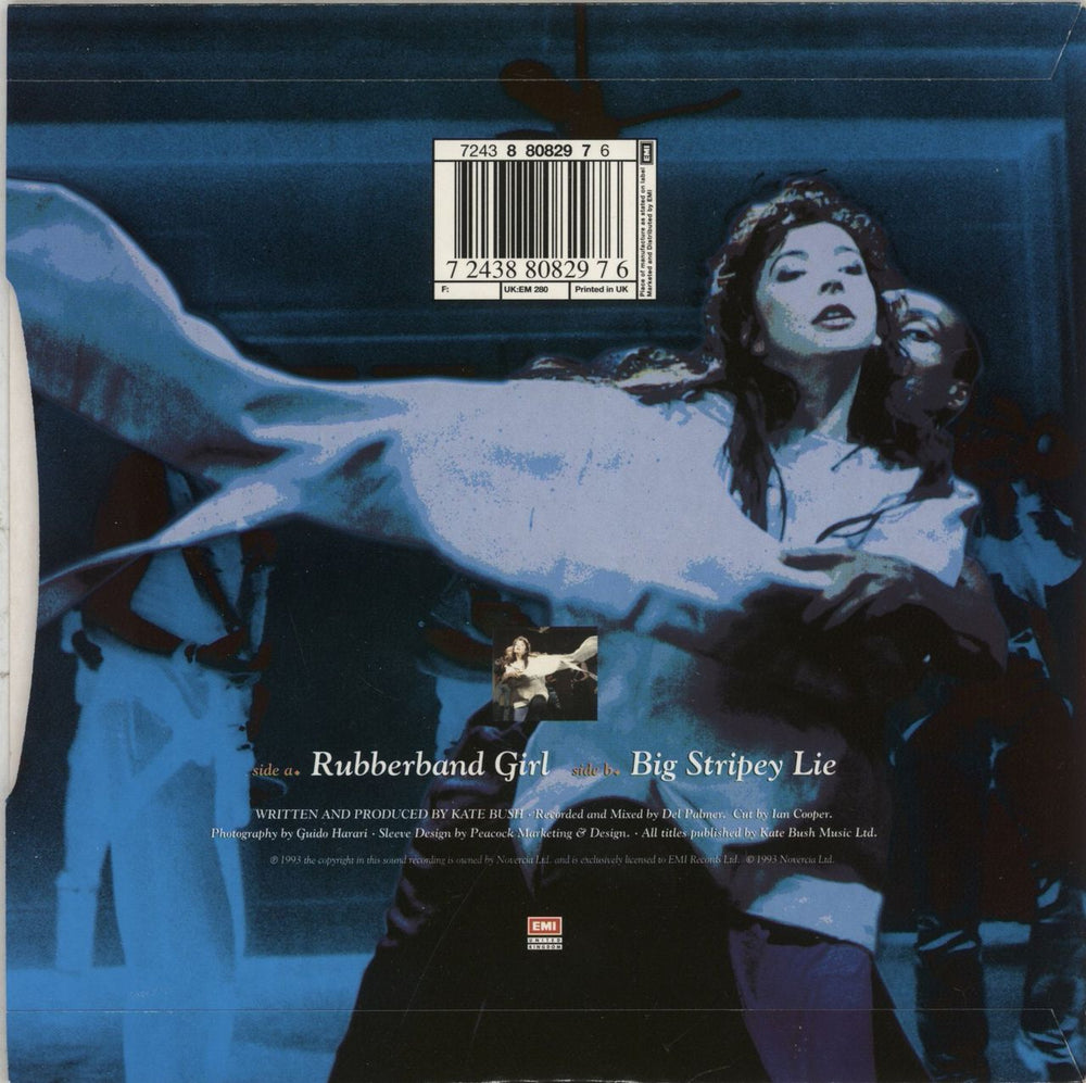 Kate Bush Rubberband Girl UK 7" vinyl single (7 inch record / 45) 724388082976