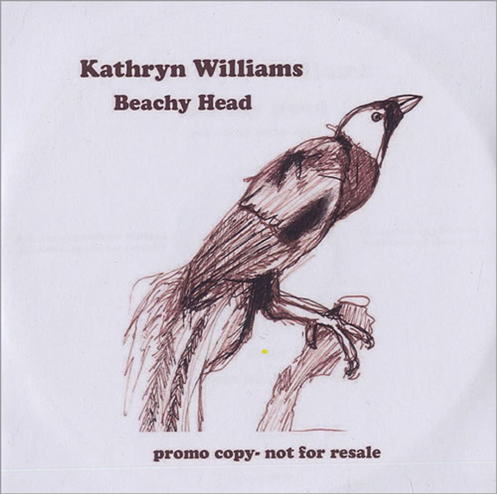 Kathryn Williams Beachy Head UK Promo CD-R acetate CD-R ACETATE