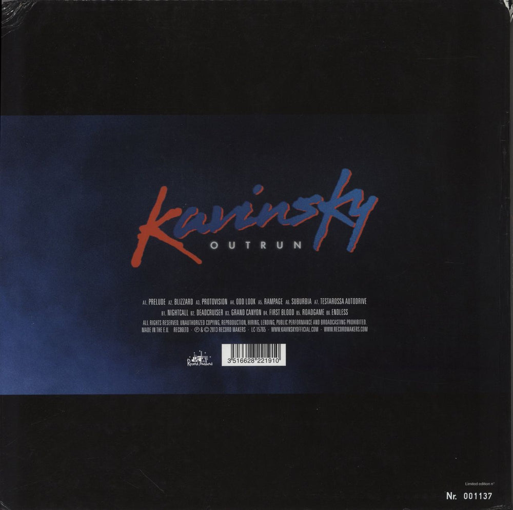 Kavinsky Outrun French Vinyl Box Set 3516628221910