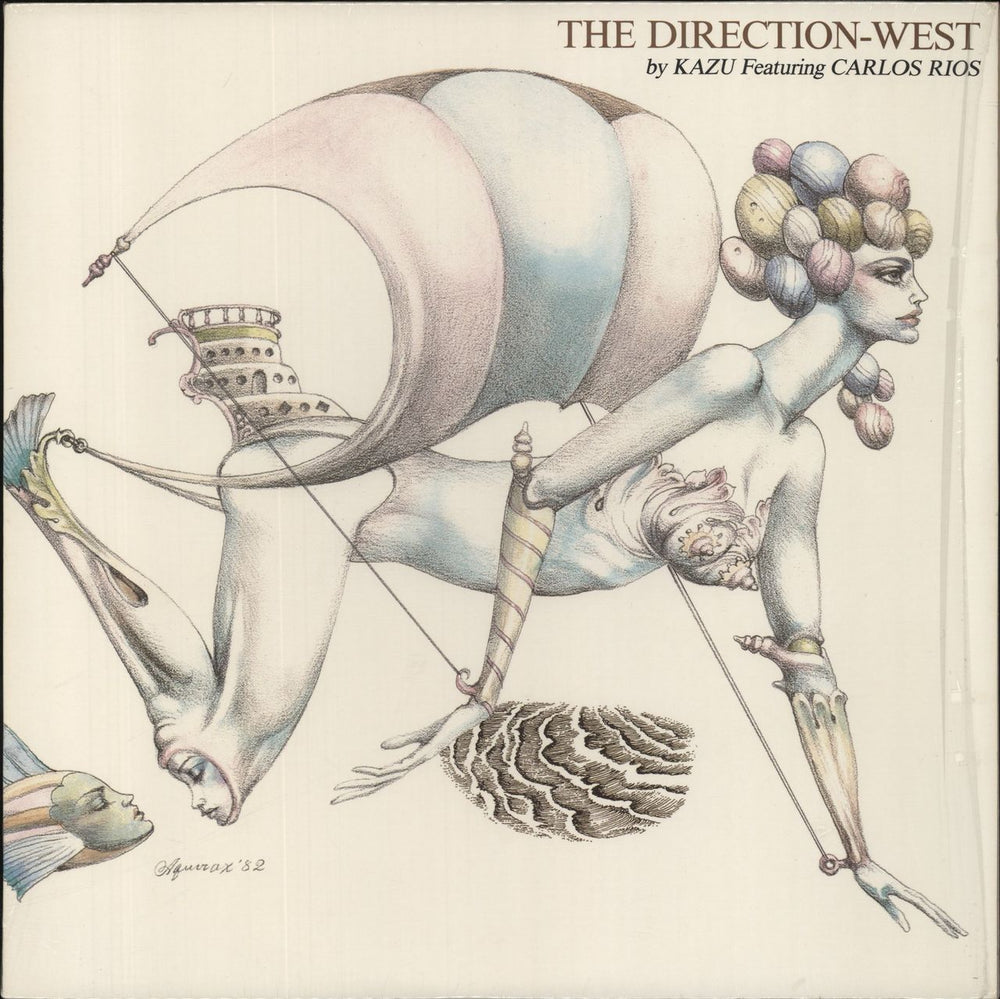 Kazu The Direction-West US vinyl LP album (LP record) LSI30009