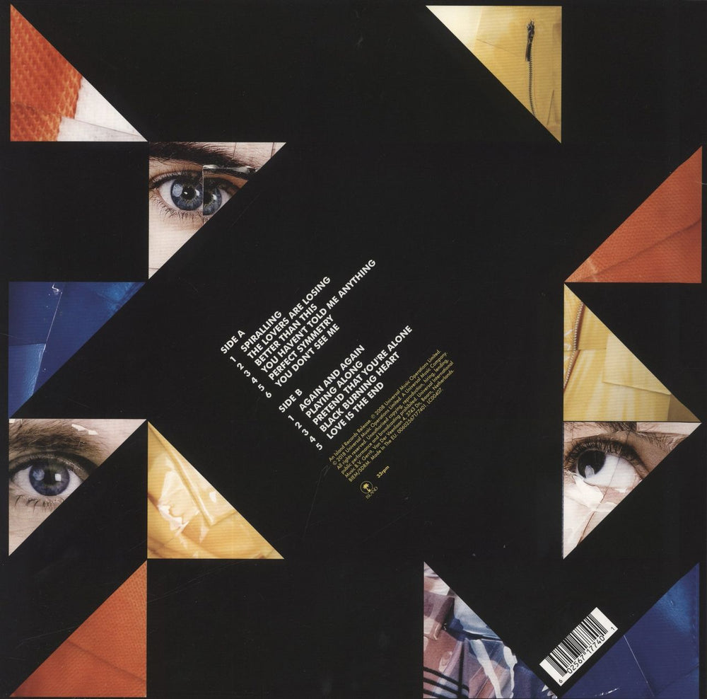 Keane (00s) Perfect Symmetry UK vinyl LP album (LP record) 602567177401